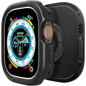 Caseology Vault Designed for Apple Watch Ultra 2 Case/for Apple Watch Ultra Case 49mm (2023)(2022) - Matte Black