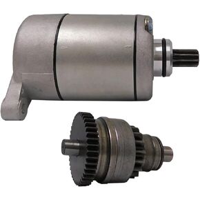 New Starter And Drive Combo Kit Compatible With Polaris ATV UTV 325 330 335 425 500 Sportsman Scrambler Magnum Trail Boss Ranger 113528 18645 495713 3084981 3090188