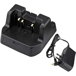 abcGoodefg® 2 Way Radio Battery Charging Dock Desktop Rapid Charger Compatible with Yaesu Vertex-Standard