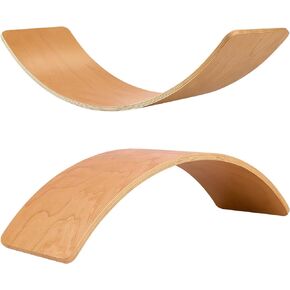 Wooden Balance Board Kids, 37" Natural Wobble Board Wooden Toys for Toddlers Kids & Adults, Birthday Gifts for 3 4 5 6 7 8 Year Old Boys Girls Kids, Open Ended Montessori Waldorf Learning Toy