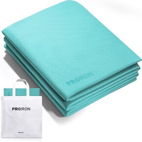 PROIRON Foldable 0.24 Inch(6mm) TPE Yoga Mat,NOT PVC!!!-Folding Yoga Mat Thick for Home Workout & Travel, Eco-Friendly TPE Non Slip Yoga Mats with Storage Bag,Portable Yoga Mat for Home Gym, Pilates, Fitness,Stretching