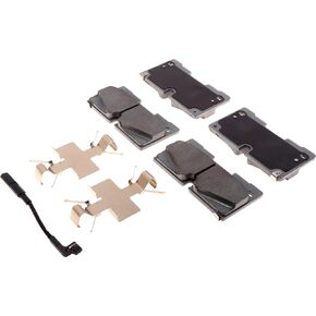 ACDelco Silver 14D2173CHF1 Ceramic Front Disc Brake Pad Set