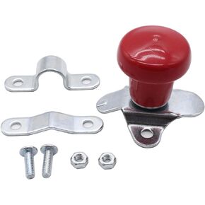 Red Universal Tractor Steering Wheel Spinner Knob Rubber Knob Steering Wheel Sleeve 3004-2348 Compatible with Deep Spoke Wheel