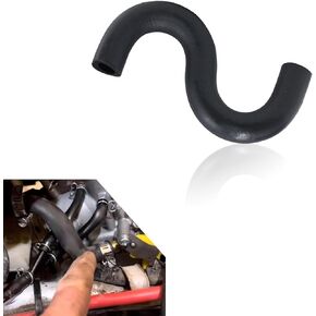 1 PC Automobile Fuel Tank Fuel Line, S" Shaped Flexible Tube, Original Perfect Replacement Parts 6956-HM3-A60, 16956-HC0-014, Compatible with Honda Fuel Tanks TRX 250X, 300EX, 300X (Black)
