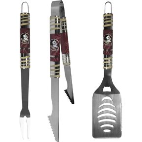 NCAA Siskiyou Sports Fan Shop Florida State Seminoles Tailgater BBQ Set 3 piece Team Color