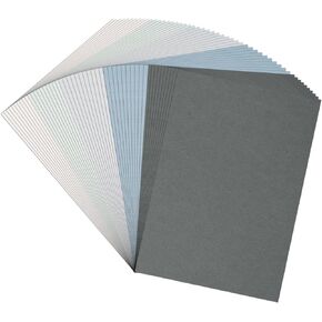 Colored Paper 8.5inx11in,50 Sheets,Set of 5 Colors,Rainbow Colored Paper 178g/65lb Heavyweight Construction Paper for Kids Bulk School Supplies Art (Green)