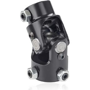 Single Steering Shaft Universal U Joint 3/4"-36 Spline to 1" DD, 83mm (3-1/4") Working Angle 35°Degree