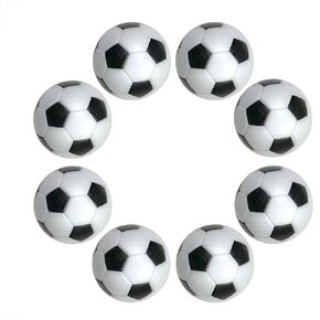 Tenalleys 8 Pack Table Soccer Foosballs 1.42 Inch Replacement Balls Soccer Game Table Soccer Balls Foosball Accessory