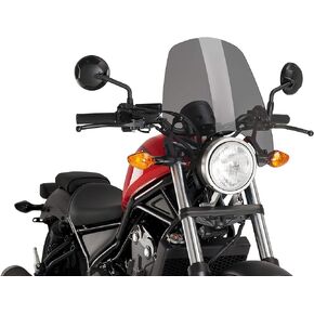 Puig 9462F Winds. New Generation Honda Rebel 500 17-21 C/Dark Smoke