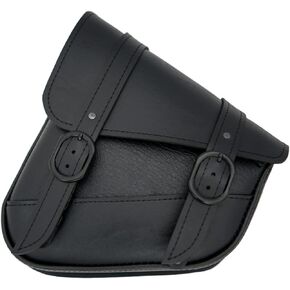 Dowco Willie & Max Black Jack Swingarm Bag - Black Buckle - Triangulated Swingarms - 59776-05,10.5" x 11.5" x 4.5"