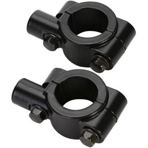8MM 7/8" Handlebar Mirror Mount Clamp Aluminum Motorcycle Handlebar Rearview Side Mirrors Adapter Holder Clamp