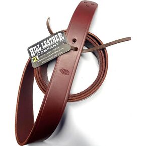 6' (72") Premium Latigo Leather Saddle Cinch Tie Strap - Western Saddle Strap - Leather Saddle Cinch (USA Made)…