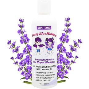 LavenderLocks Lice Prevention Conditioner - Lavender Oil Conditioner for Family Lice Removal and Head Lice Treatment - Kids & Adults - 8 fl oz