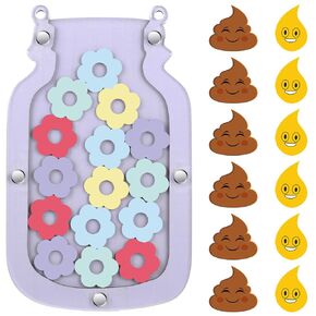 Qunclay Reward Chart for Kids, Reward Jar for Toddlers, Behavior Reward Chart and Chore Chart for Boys Girls Good Behavior Home Training Rewards Jar Motivate Responsibility Xmas Gift (Astronaut Style)