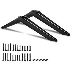 TV Legs for Onn Roku TV Stand Legs, Only for 100002458 100005842 100012590 24" 32" 40" 43" 50" Onn TV Legs with Screws and Instruction