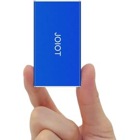 Mini Portable SSD 240GB External Solid State Drive - Up to 540MB/s, USB 3.1 Gen 2 Ultra-Slim External SSD, Blue