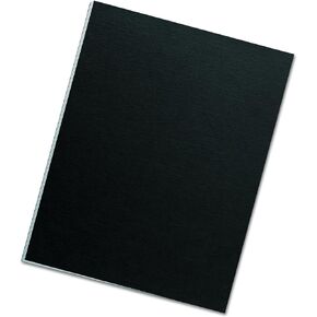Fellowes Futura Presentation Cover, Letter Size, Black, 25 per Pack (5224901)
