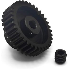 Pinion Gear, Steel, 30T, MOD0.53 / 48P, Black