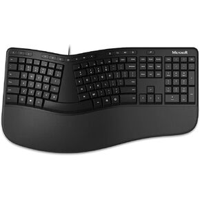 Microsoft Ergonomic Keyboard for Business - Wired - Black