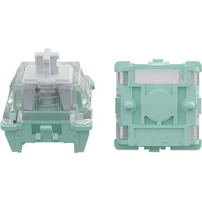 GATERON Magnetic Jade Keyboard Switches, Linear Factory Pre-lubed Freely Setting Pre-Travel Key Switches for Mechanical Keyboard(70PCS)