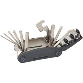 UPANBIKE 15 in 1 Multi Functional Bike Mechanic Repair Set Tools Kit for Road Bikes Mountain Bikes MTB