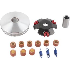 Racing Variator Kit, 15PCS Engine Racing Variator Kit Motorcycle Parts for 150cc to 232cc GY6 RACING PERFORMANCE
