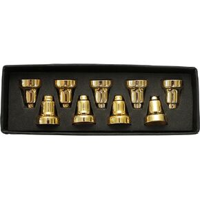 Majestic Giftware Menorah Drip Cups Brass 1" H-MNDC-B
