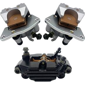Front Left Right & Rear all Brake Calipers for Yamaha Grizzly 660 YFM660 F 2002-2008
