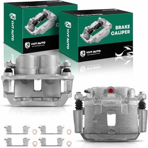 Set of 2 Rear Brake Caliper Assembly for 2003-2017 Chevrolet Express GMC Savana 2500 3500