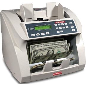 S-1625 Series 1600 Premium Ultra High Speed Bank Grade Currency Counter With UV And MG Detection, SmartFeed Technology, Up to 1800 Notes Per Minute
