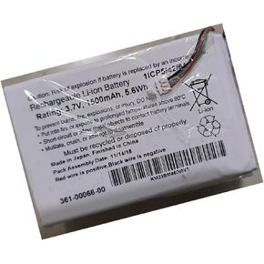361-00066-00 Battery,Compatible with Garmin Battery for Nuvi 2797, Nuvi 2757LM, Nuvi 2689LMT, Nuvi 2797LMT, NuviCam LM LMTHD, Dezl 760LMT, 760LMT-D