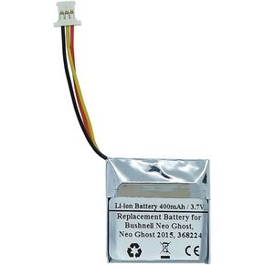 3.7V 400mAh Replacement Battery for Garmin Bushnell Neo Ghost, Neo Ghost 2015, Fit AE542730P