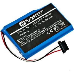 Synergy Digital GPS Battery, Compatible with Magellan T300-3 GPS, (Li-ion, 3.7V, 750mAh) Ultra High Capacity, Replacement for Magellan T300-3 Battery