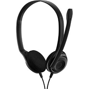 EPOS Consumer Audio Sennheiser PC 8 USB - Stereo USB Headset for PC and MAC with In-line Volume and Mute Control, Black, Small