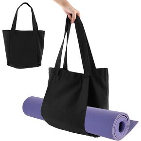Yoga Mat Bag, Yoga Bag, Large Capacity Gym Bag with Yoga Mat Holder, Women Yoga Mats Tote Bags for Gym, Workout