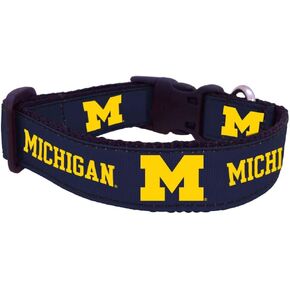 NCAA Michigan Wolverines Collegiate Dog Collar, Small