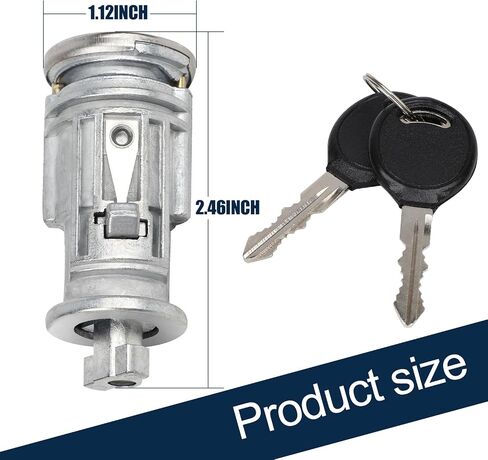 Ignition Switch Lock Cylinder Compatible for 2001-2010 Dodge Ram 1500/2500/3500 Durango,Chrysler,Replace 924-709,5018702AA in Saudi Arabia