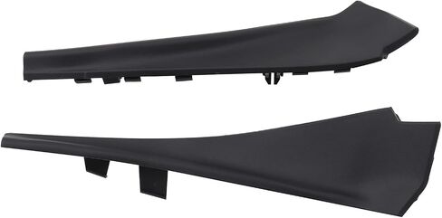 Front LH and RH Cowl Extension Trim Windshield Wiper Cover Panel Fender Fit for Nissan Rogue 2014 2015 2016 2017 2018 2019 2020 Replace for 66895-4CL0A 66895-4BA1A in Saudi Arabia