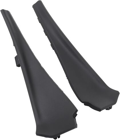 Front LH and RH Cowl Extension Trim Windshield Wiper Cover Panel Fender Fit for Nissan Rogue 2014 2015 2016 2017 2018 2019 2020 Replace for 66895-4CL0A 66895-4BA1A in Saudi Arabia