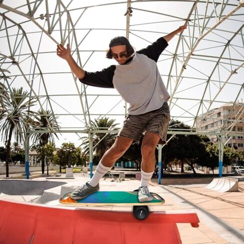 مدرب لوح التوازن فيفيتوري مع مقبض، لوح دوار مع سدادات قابلة للتعديل - 3 خيارات مختلفة للمسافات 4 و13 و22 بوصة، للهوكي وركوب الأمواج والتزلج على الجليد والتزلج والتزلج in Kuwait