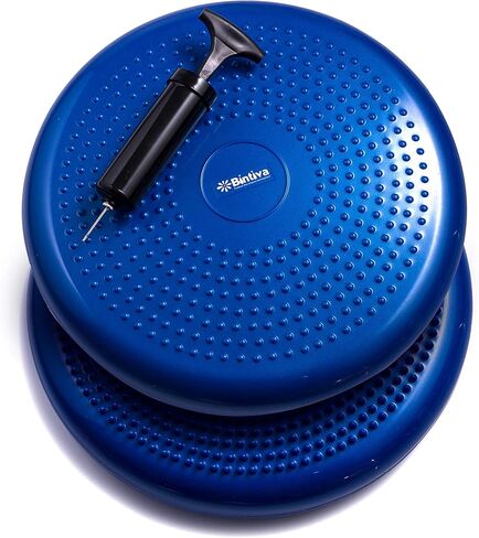bintiva 2 Pack - Inflated Stability Balance Disc, Including Free Pump - Bulk Packaging in Saudi Arabia