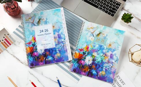 2024-2026 Monthly Planner/Calendar - JUL 2024 - JUN 2026, Monthly Planner 2024-2026, 2-Year Monthly Planner, Inner Pocket, 9" x 11", Flexible Cover in Saudi Arabia
