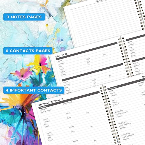 2024-2026 Monthly Planner/Calendar - JUL 2024 - JUN 2026, Monthly Planner 2024-2026, 2-Year Monthly Planner, Inner Pocket, 9" x 11", Flexible Cover in Saudi Arabia