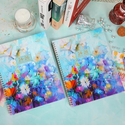 2024-2026 Monthly Planner/Calendar - JUL 2024 - JUN 2026, Monthly Planner 2024-2026, 2-Year Monthly Planner, Inner Pocket, 9" x 11", Flexible Cover in Saudi Arabia