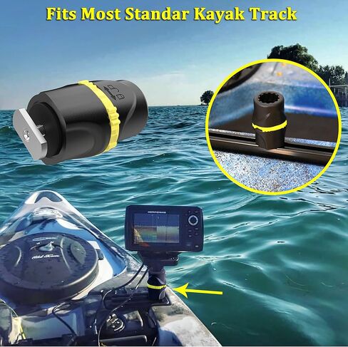 محول مسار كاياك لحامل صنارة الصيد، ومحول سكة كاياك لمكتشف الصيد، والكاميرا، وGoPro، وحامل الأكواب in Kuwait