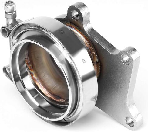 DNA Motoring ADT-5B-VB-3 T04E T3/T4 Turbo 5-Bolt Flange to 3"ID V-Band Conversion Adapter Kit in Saudi Arabia