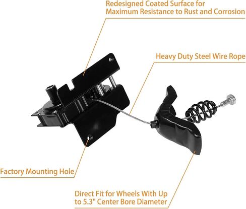 Spare Tire Hoist Spare Tire Winch Carrier | Replacement for 1997-2003 Ford F150, 2004 F150 Heritage, 1997-1999 F250, 1997 F250 HD | Replaces# 924-526, 1L3Z1A131AA, 2L3Z1A131AA in Saudi Arabia