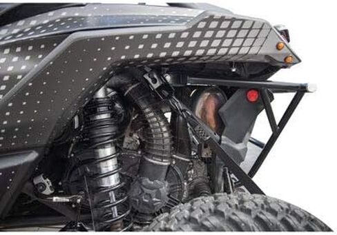 Tusk Maverick X3 محولات ربط للأسفل 2 حزمة مسحوق أسود مطلي لـ CAN-AM Maverick X3 Max X RS Turbo R 2018 in Saudi Arabia