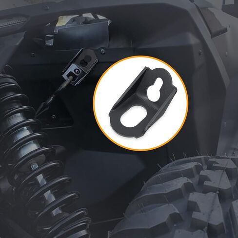 خطافات تثبيت Wztepeng X3 متوافقة مع Can Am Maverick X3 Max, MAX RS RR DS Turbo 2017 2018 2019 2020 2021 2022 2023 2024 (4 قطع) in Kuwait