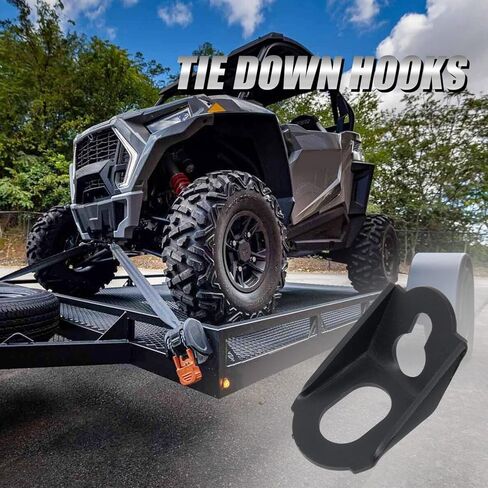 خطافات تثبيت Wztepeng X3 متوافقة مع Can Am Maverick X3 Max, MAX RS RR DS Turbo 2017 2018 2019 2020 2021 2022 2023 2024 (4 قطع) in Kuwait